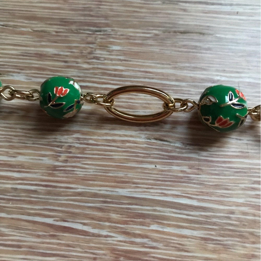 Talbots Cloisonné Neclace - Picture 4 of 10